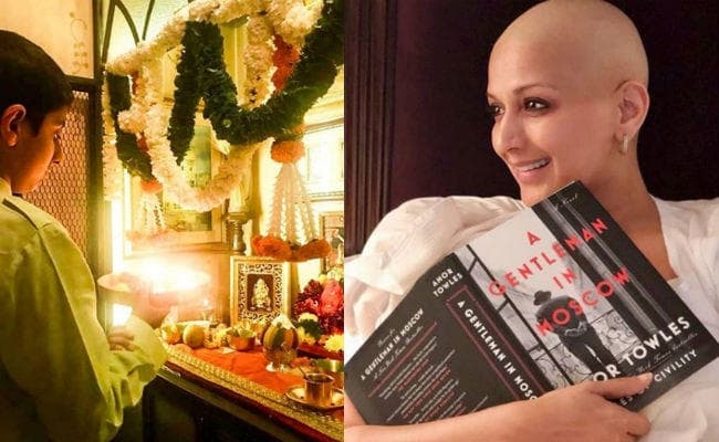 गणेश चतुर्थी को याद कर भावुक हुईं सोनाली बेंद्रे, फोटो शेयर कर कही ये बात