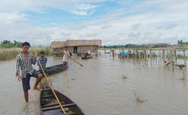 फिर बाढ़ से बेहाल हुआ असम, छह जिलों की 1.39 लाख आबादी प्रभावित