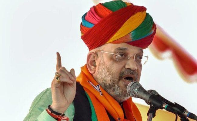 जोधपुर में गरजे अमित शाह, कहा -महागठबंधन ढकोसला, उसका एक ही एजेंडा मोदी को हटाना