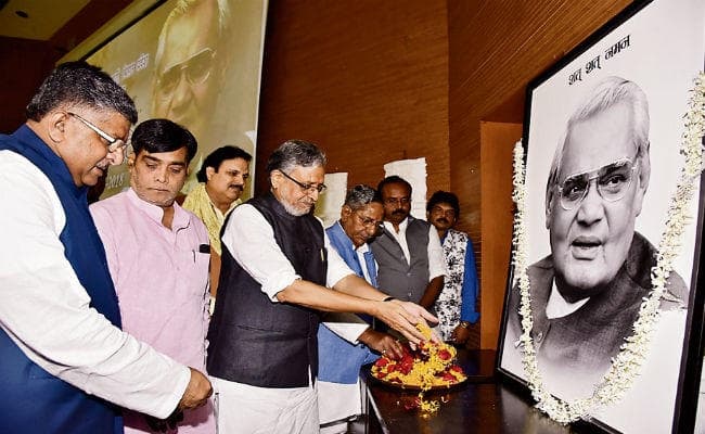 पटना : अटल जी जनता द्वारा चुने गये पहले गैर कांग्रेसी पीएम : सुशील मोदी