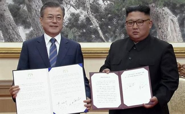 किम जोंग उन ने मून से किया दक्षिण कोरिया आने का वादा