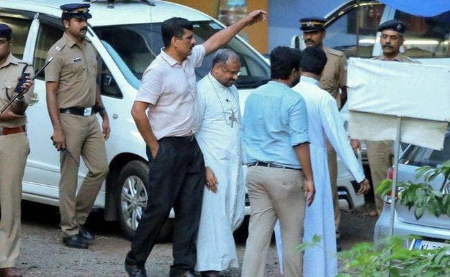 नन बलात्कार मामला : आरोपी बिशप से पुलिस ने सात घंटे तक की पूछताछ