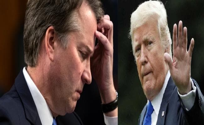 यौन उत्पीड़न के आरोपों से घिरे ब्रेट कावानॉग के बचाव में उतरे डोनाल्ड ट्रंप