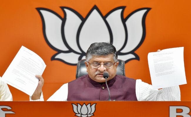 राफेल सौदे को लेकर भाजपा का राहुल पर पलटवार, कांग्रेस को बताया ''भ्रष्टाचार की जननी''