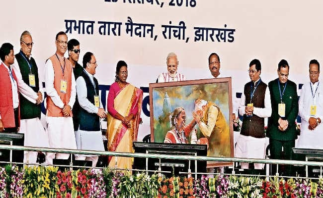 आयुष्मान भारत : पीएम जय योजना के शुभारंभ मौके पर बोले सीएम, 3 साल में 32 लाख को मिला रोजगार व स्वरोजगार