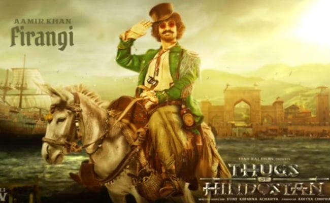 Thugs Of Hindostan: ''फिरंगी'' बने आमिर खान, बोले- दादी कसम! ऐसा इंसान धरती पर नहीं मिलेगा