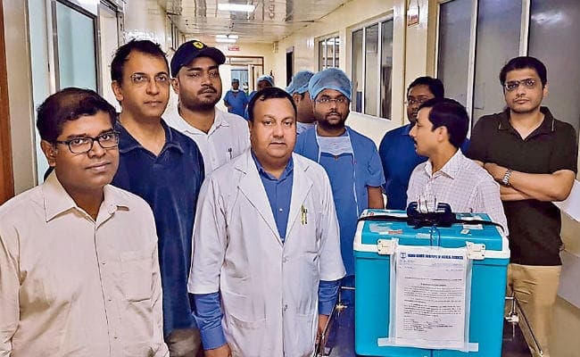 पटना से पहली बार हार्ट को कोलकाता व लिवर को भेजा गया दिल्ली