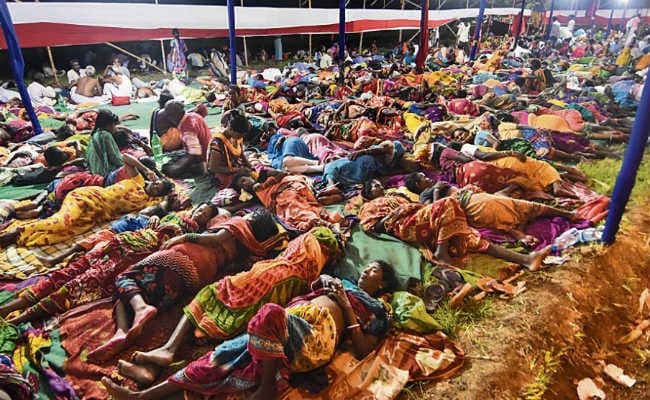 पटना : माले की रैली आज, रात में ही गांधी मैदान में जमाया डेरा