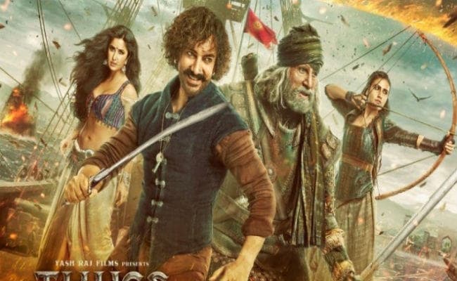 #ThugsOfHindostan: आमिर पर भारी पड़ रहे हैं अमिताभ बच्चन, समुद्री जहाज में किया खतरनाक स्टंट