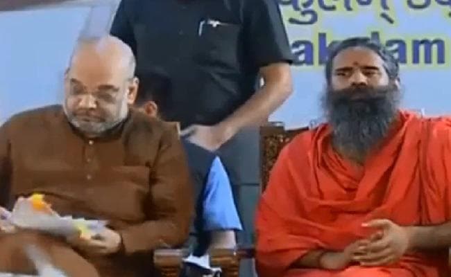 हरिद्वार में पतंजलि योगपीठ के कार्यक्रम में शामिल हुए शाह , जानें क्या बोले