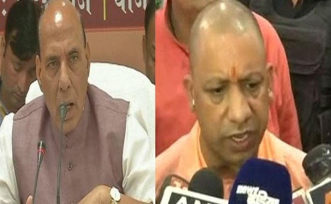 #VivekTiwari : राजनाथ सिंह ने हत्‍या मामले में योगी आदित्‍यनाथ और डीजीपी से बात की