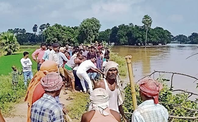 फुलवारीशरीफ : पुनपुन की लहरों से रिंग बांध दो जगह से टूटा, हड़कंप