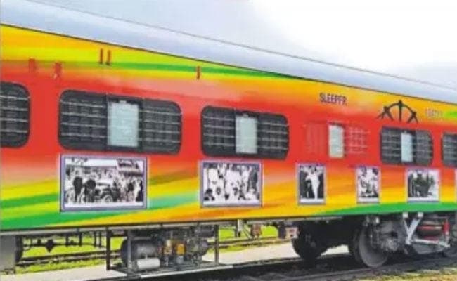 मुजफ्फरपुर : आज मोहन से महात्मा तक की झलक के साथ रवाना होगी सप्तक्रांति एक्स.