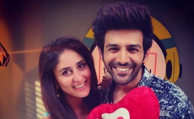 कार्तिक आर्यन ने की करीना कपूर संग तसवीर शेयर, लिखा- ये इश्‍क हाय...