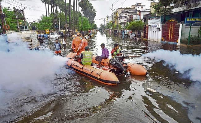 राजेंद्रनगर सहित कई इलाकों में अब भी पानी