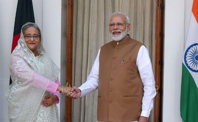 भारत-बांग्लादेश के बीच सात समझौतों पर हस्ताक्षर