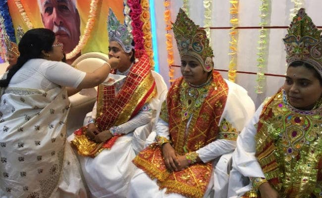 ब्रह्माकुमारीज ने 9 राजयोगिनी शिक्षिका बहनों का मातृ रूप में किया पूजन