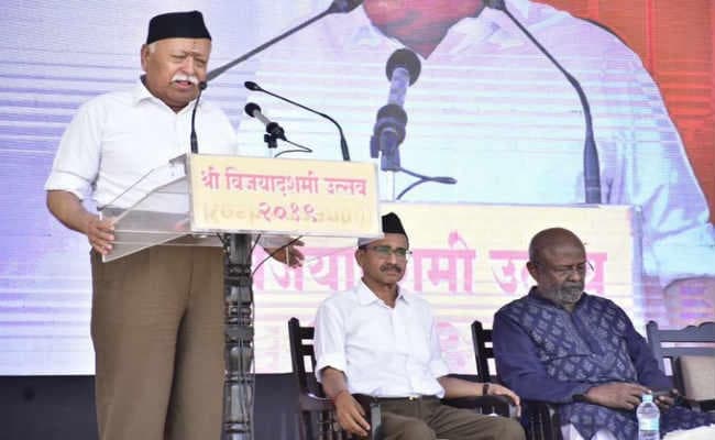 RSS प्रमुख ने 370 पर सरकार की थपथपायी पीठ, कहा- भीड़ द्वारा हत्या पश्चिमी तरीका, कड़े कानून बनाएं