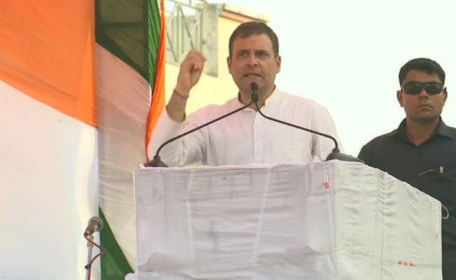हरियाणा : चुनावी सभा में बोले राहुल- अडानी, अंबानी के लाउडस्पीकर हैं मोदी