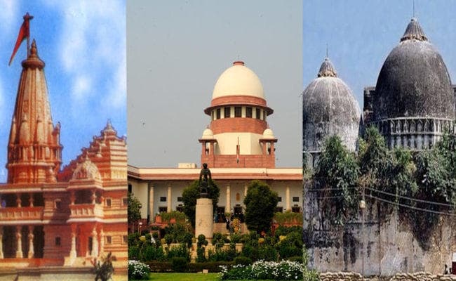 रामजन्मभूमि-बाबरी मस्जिद विवाद : पीठ ने जतायी उम्मीद, अयोध्या मामले में आज आखिरी सुनवाई संभव