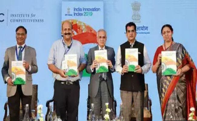 भारत नवप्रवर्तन सूचकांक 2019 : रैंकिंग में कर्नाटक टॉप, बिहार-झारखंड सबसे निचले पायदान पर