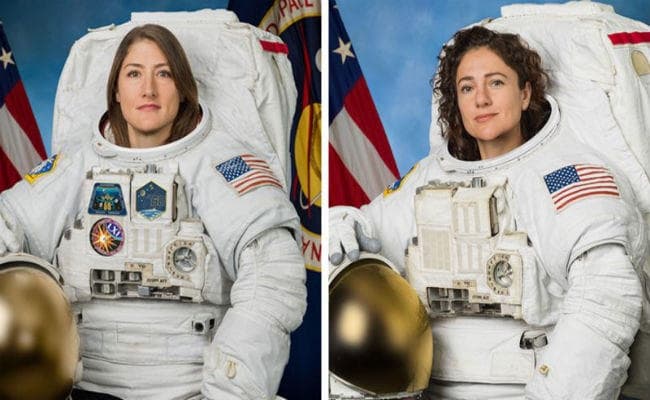 NASA ने अंतरिक्ष में रचा इतिहास, पहली बार सिर्फ महिलाओं का स्पेसवॉक