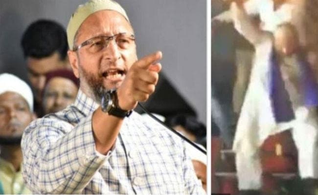 VIDEO: चुनावी रैली में ऐसे झूमे AIMIM के असदुद्दीन ओवैसी, डांस हुआ VIRAL