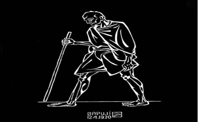 महात्मा गांधी का वह छापा चित्र