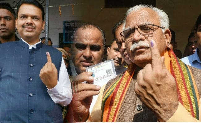 एक्जिट पोल : महाराष्ट्र और हरियाणा में भाजपा की प्रचंड जीत के आसार