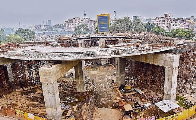 जीपीओ-आर ब्लॉक फ्लाइओवर का निर्माण पूरा, मार्च से फर्राटा भरेंगे वाहन