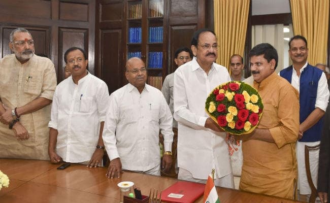 बिहार से चुने गये सतीश चंद्र दुबे ने राज्यसभा सदस्य के रूप में शपथ ग्रहण की