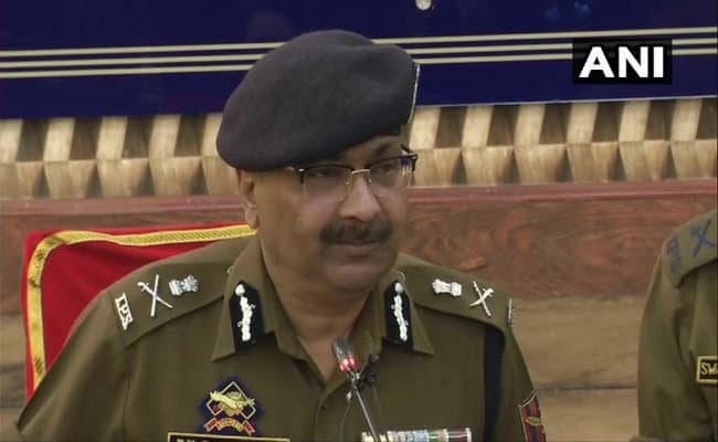 J&K के DGP बोले- जारी रहेगा आतंकियों का सफाया, हथियार उठाने से मिलेगी सिर्फ मौत