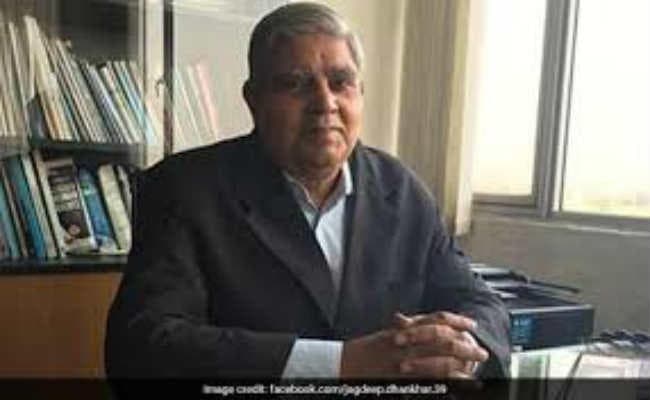 बतौर राज्यपाल दुखी व चिंतित हूं - जगदीप धनखड़