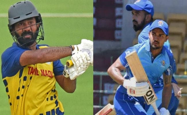 विजय हजारे फाइनल में कर्नाटक और तमिलनाडु के बीच होगा दिलचस्प मुकाबला