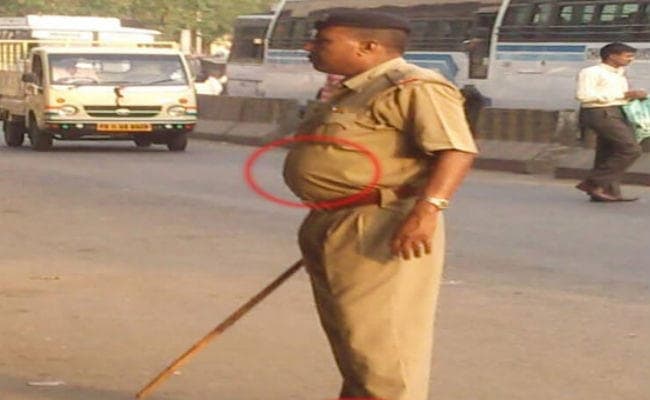 पुलिस प्रशासन ने मांगी सिपाहियों से वजन और मोटापे की जानकारी