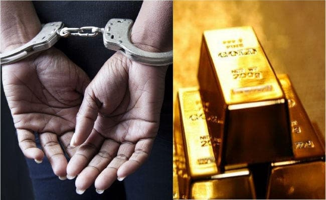 तीन किलो सोना संग दो तस्कर गिरफ्तार