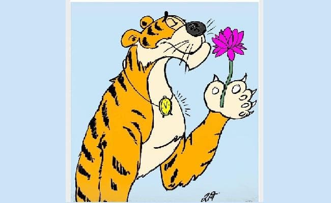 शिवसेना के संजय राउत ने साधा भाजपा पर निशाना, देखें कार्टून