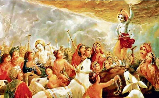 गोवर्धन पूजा : स्थापित मान्यताओं के विरुद्ध पहला विद्रोह !