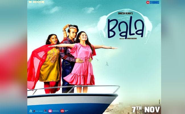 बाला का नया टीजर रिलीज, चांद पर बने गानों को लेकर आयुष्मान को चिढ़ाती दिखीं भूमि