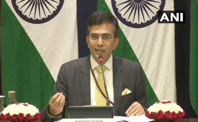 विदेशी सांसदों का दौरा कश्मीर मुद्दे का अंतरराष्ट्रीयकरण करने के लिये बिल्कुल नहीं था : विदेश मंत्रालय