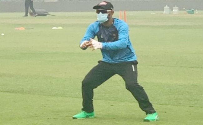 लिटन ने अभ्यास के दौरान मास्क पहना, रोहित ने कहा दिल्ली की हवा से कोई समस्या नहीं