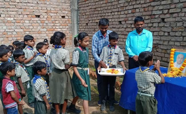 रूट राइडर चिल्ड्रन स्कूल के बच्‍चों ने सरदार पटेल को जयंती पर किया याद