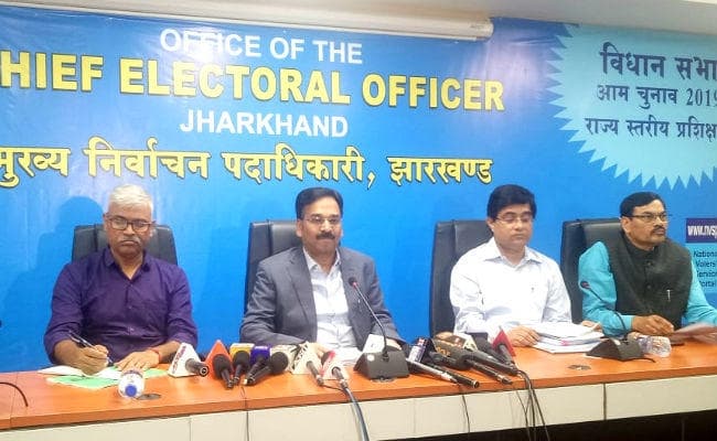 झारखंड में पांच चरण में चुनाव, 23 को मतगणना, पारदर्शी व निष्‍पक्ष होगा मतदान : विनय चौबे