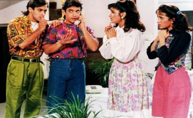 ''अंदाज अपना अपना'' के सेट पर बात नहीं करते थे सलमान-आमिर, करिश्‍मा-रवीना में भी होती थी लड़ाई