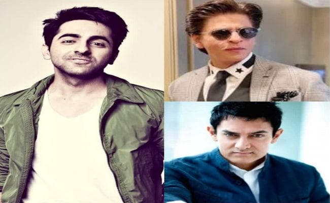 आयुष्मान के लिए प्रेरणास्रोत हैं शाहरुख और आमिर