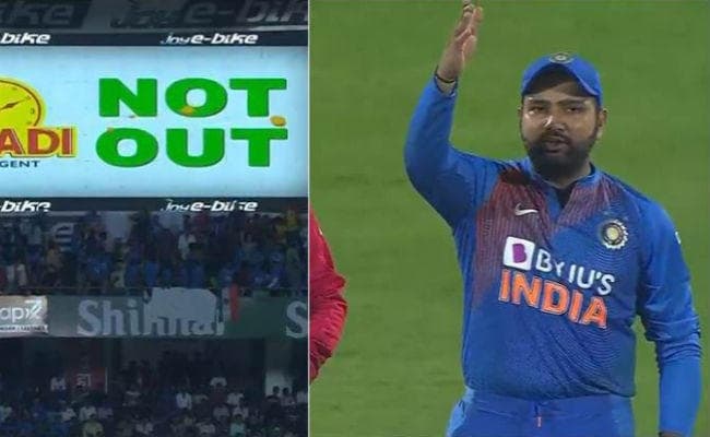 VIDEO: थर्ड अंपायर की गलती पर गाली देते दिखे रोहित शर्मा, कहा- अगली बार...