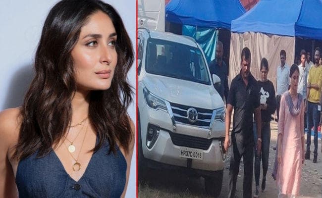 फिल्म ''लाल सिंह चड्डा'' की शूटिंग से सामने आया करीना का पहला लुक, दिखा देशी अंदाज