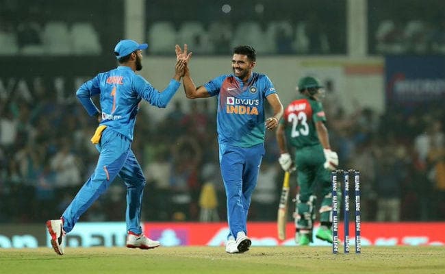 #INDvBAN : चाहर की आंधी में उड़ा बांग्लादेश, आखिरी टी20 30 रन से जीता भारत, सीरीज पर भी कब्जा