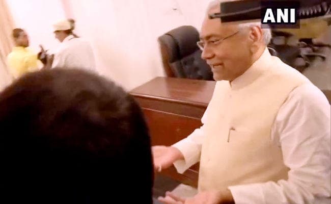 NDA से शिवसेना के अलग होने पर बोले मुख्यमंत्री नीतीश कुमार, ''''वो जाने भाई, हमको...''''