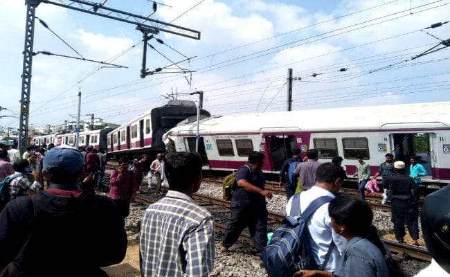 हैदराबाद: काचीगुडा रेलवे स्टेशन में दो ट्रेनों की भीषण टक्कर, 5 लोग घायल, बचाव अभियान जारी